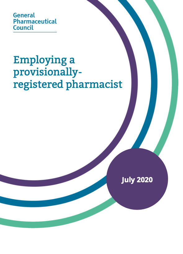 GPhC employing a provisionally-registered pharmacist.png