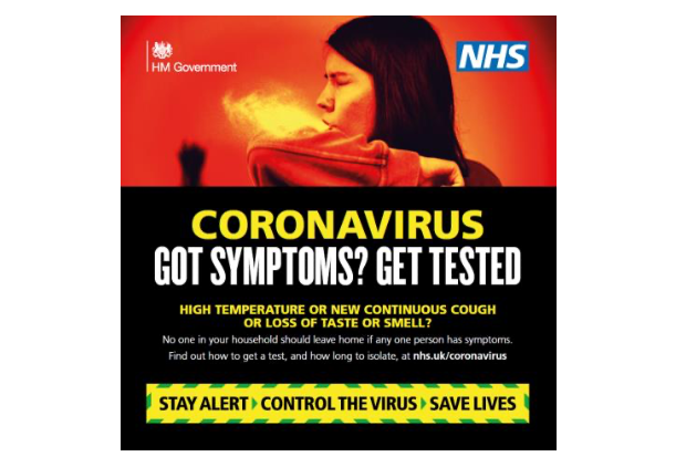 Coronavirus, Got Symptoms? Get Tested logo.png
