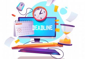 Updated: Deadline Tracker for August